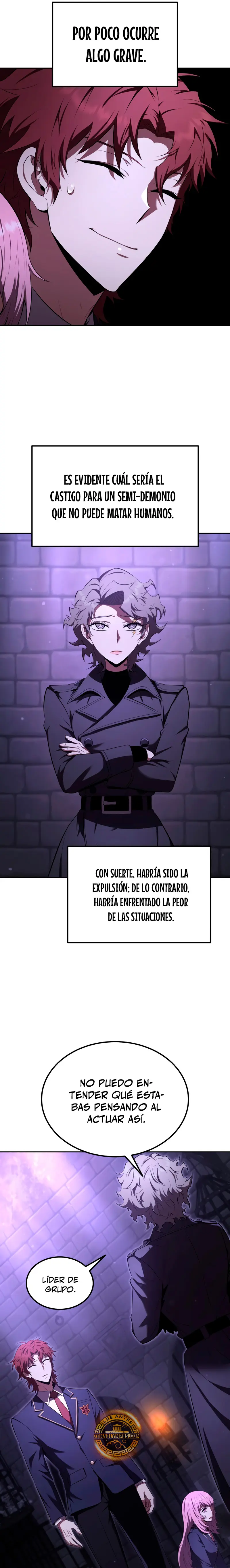 El villano de mirada cortante de la Academia Demoniaca Capitulo 26 página 7