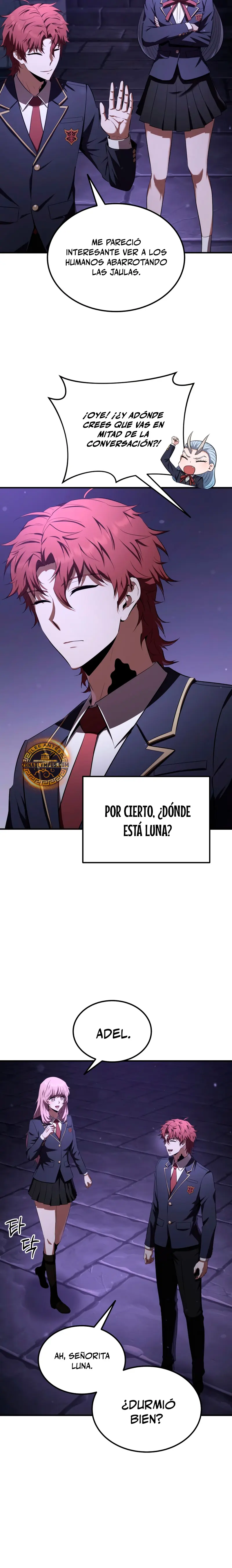 El villano de mirada cortante de la Academia Demoniaca Capitulo 27 página 12