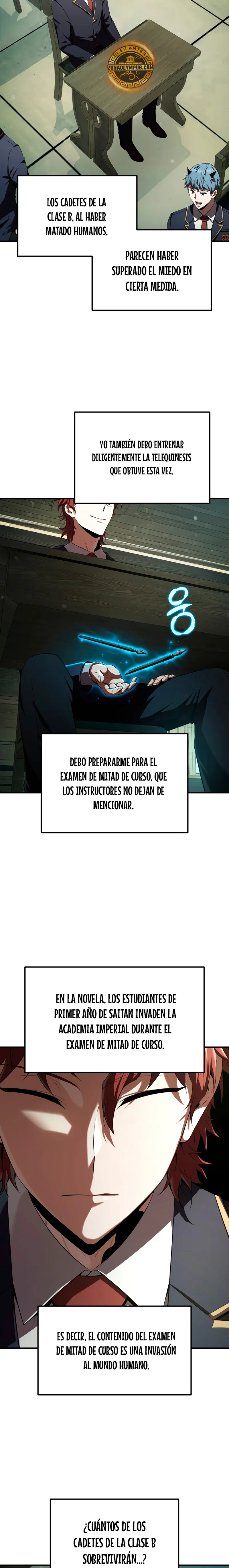 El villano de mirada cortante de la Academia Demoniaca Capitulo 27 página 16