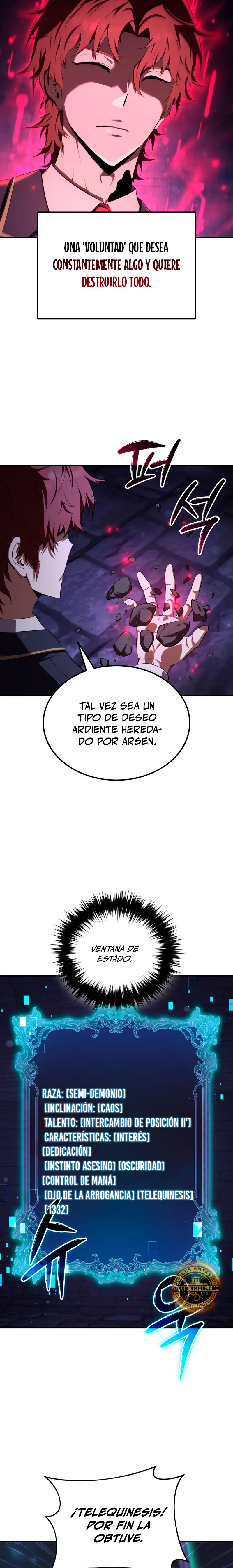 El villano de mirada cortante de la Academia Demoniaca Capitulo 27 página 8