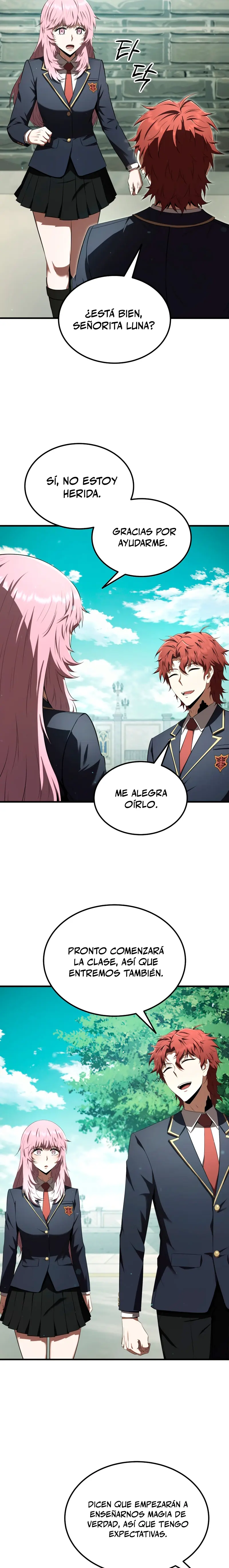 El villano de mirada cortante de la Academia Demoniaca Capitulo 28 página 10