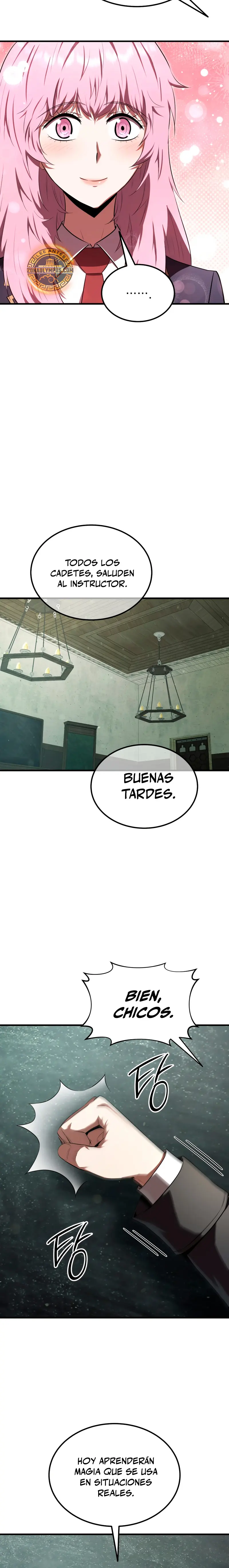 El villano de mirada cortante de la Academia Demoniaca Capitulo 28 página 11