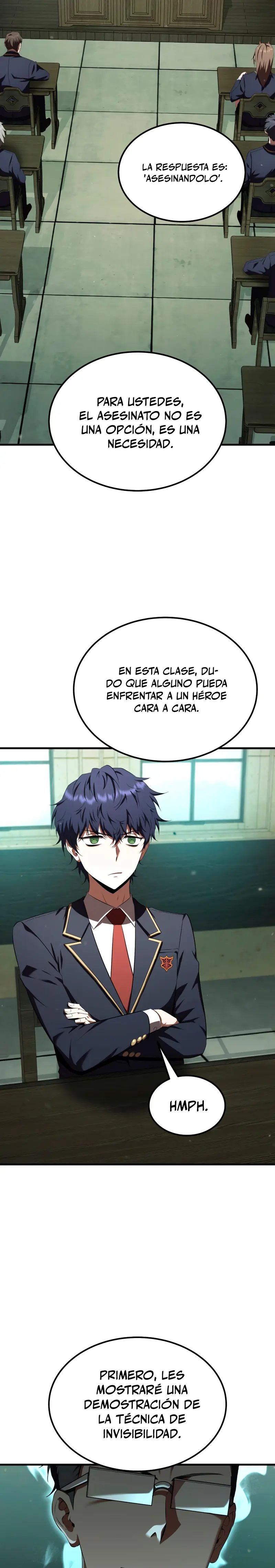 El villano de mirada cortante de la Academia Demoniaca Capitulo 28 página 13