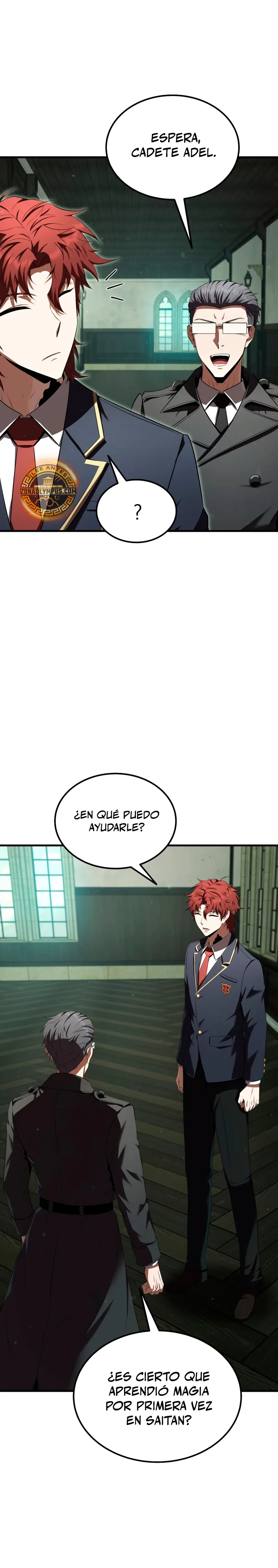 El villano de mirada cortante de la Academia Demoniaca Capitulo 28 página 23