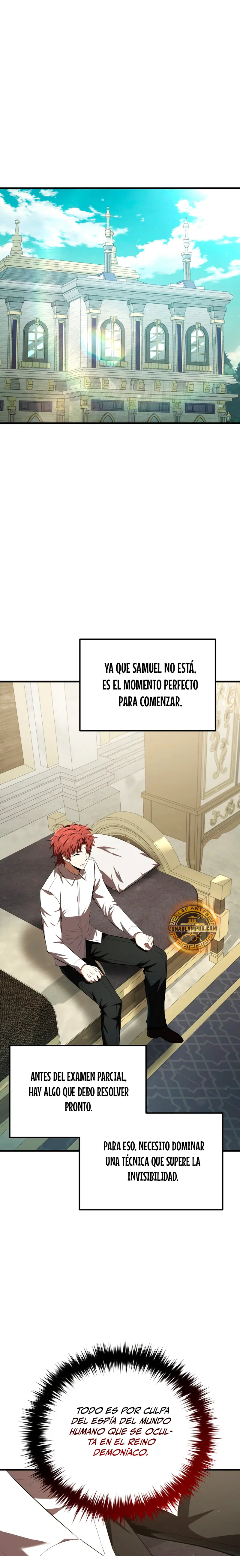 El villano de mirada cortante de la Academia Demoniaca Capitulo 28 página 27
