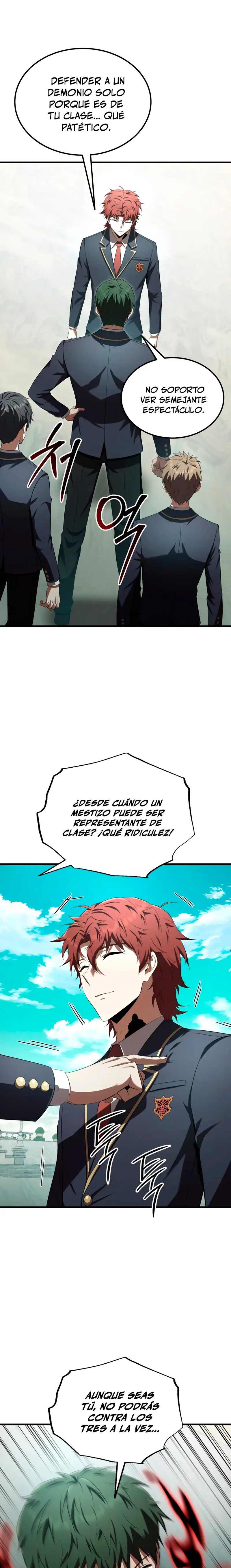 El villano de mirada cortante de la Academia Demoniaca Capitulo 28 página 4