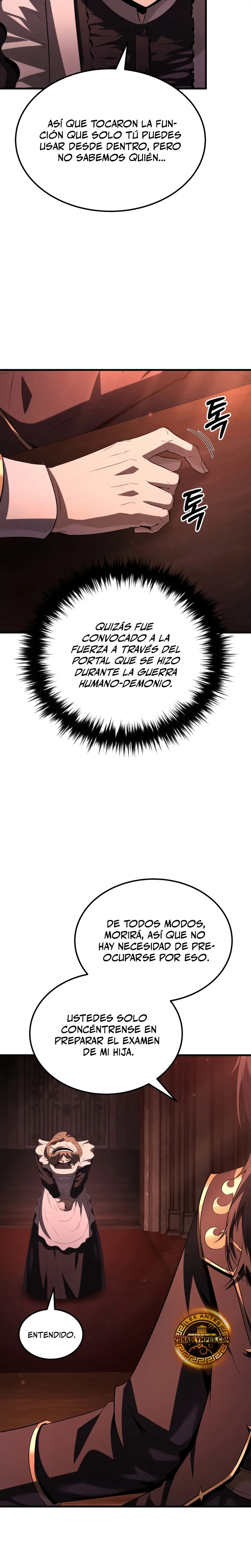 El villano de mirada cortante de la Academia Demoniaca Capitulo 3 página 18