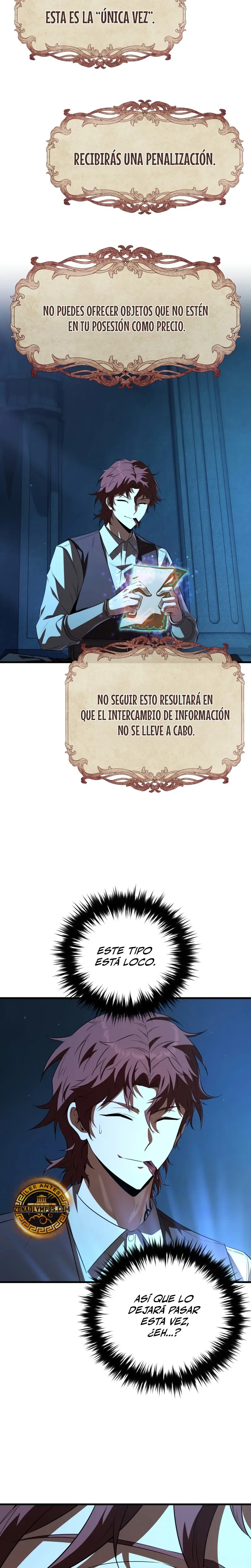 El villano de mirada cortante de la Academia Demoniaca Capitulo 3 página 6