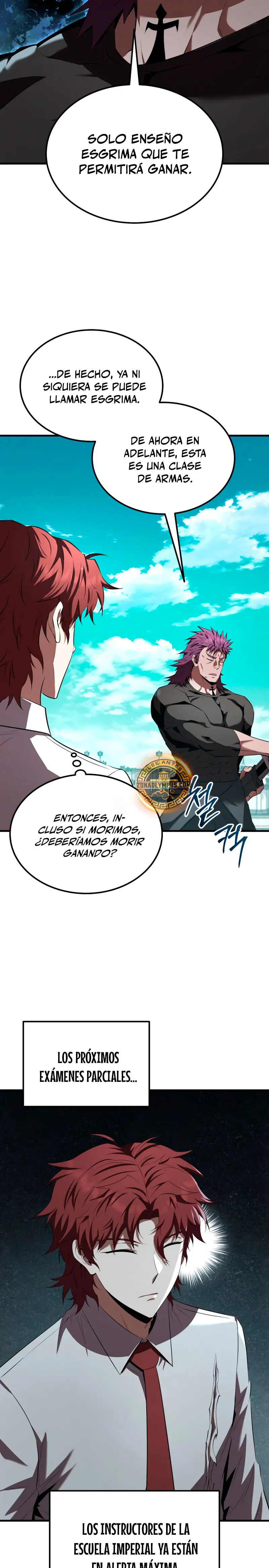 El villano de mirada cortante de la Academia Demoniaca Capitulo 30 página 11