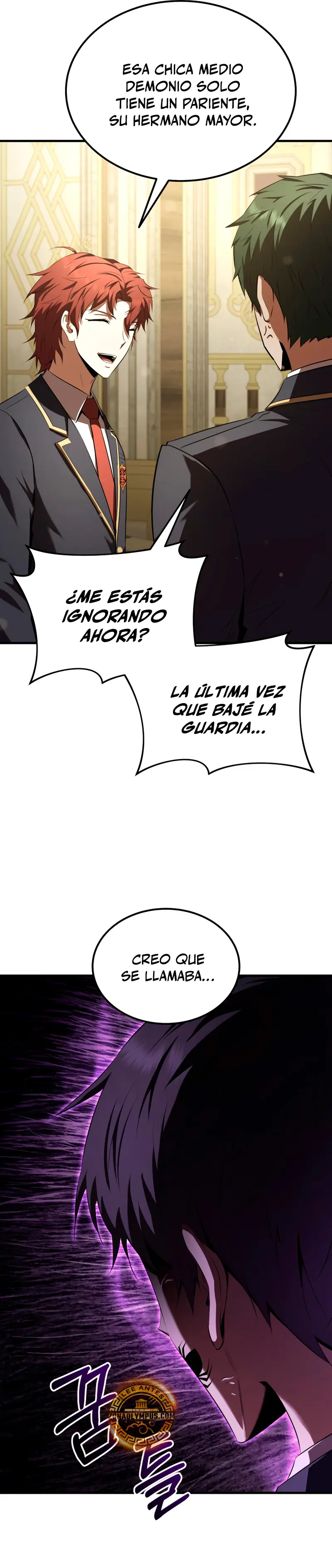El villano de mirada cortante de la Academia Demoniaca Capitulo 30 página 32
