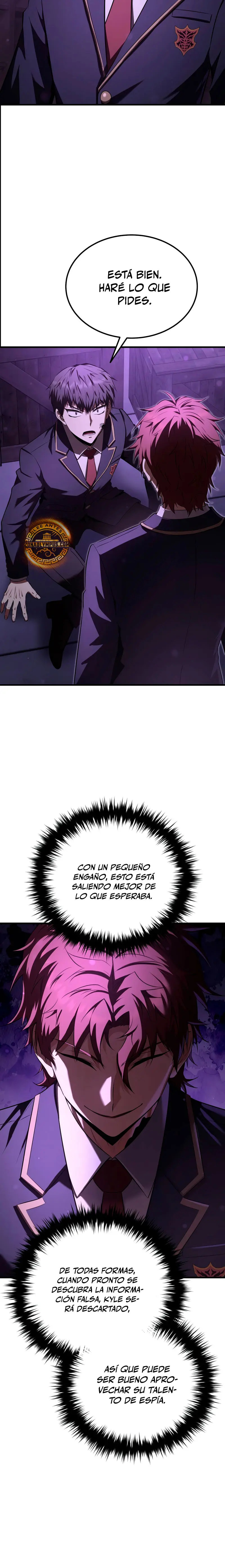 El villano de mirada cortante de la Academia Demoniaca Capitulo 32 página 27