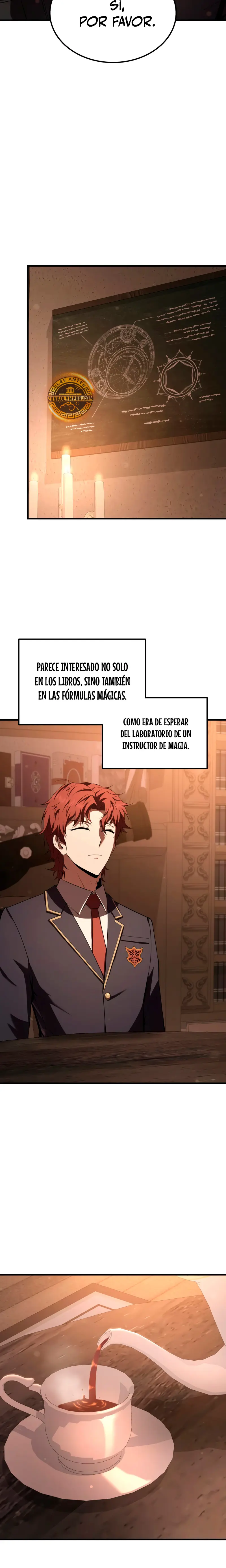 El villano de mirada cortante de la Academia Demoniaca Capitulo 33 página 9