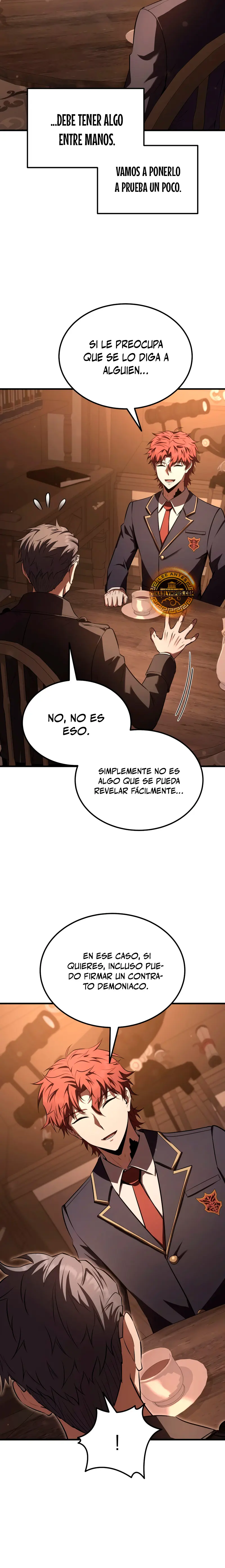 El villano de mirada cortante de la Academia Demoniaca Capitulo 33 página 11