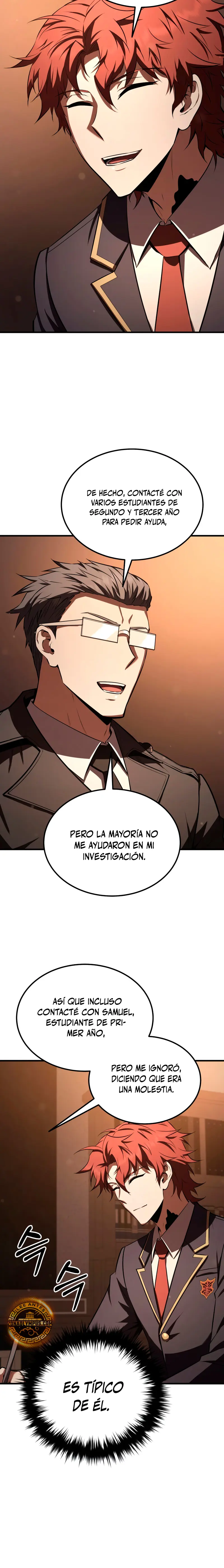 El villano de mirada cortante de la Academia Demoniaca Capitulo 33 página 16