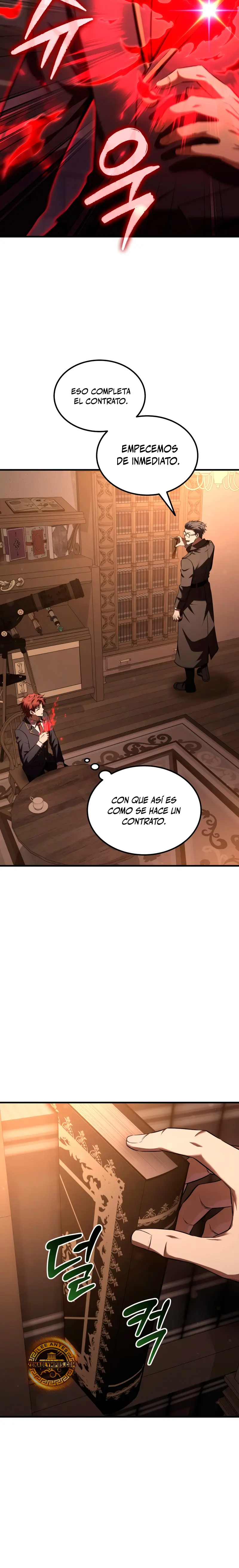 El villano de mirada cortante de la Academia Demoniaca Capitulo 33 página 18