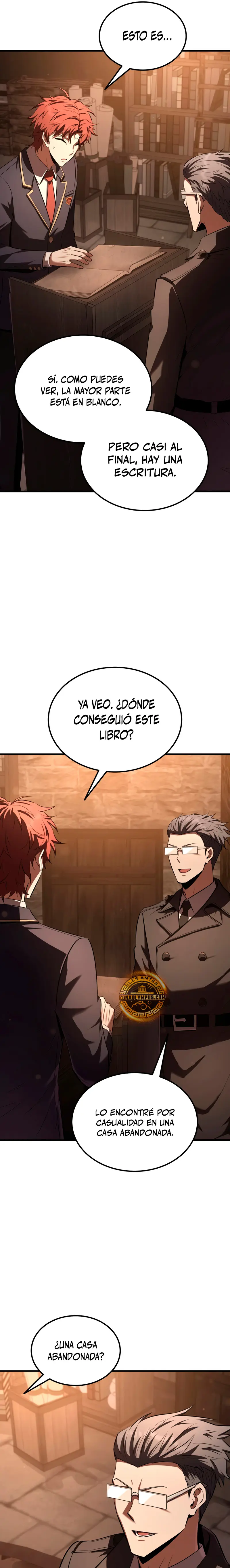 El villano de mirada cortante de la Academia Demoniaca Capitulo 33 página 22