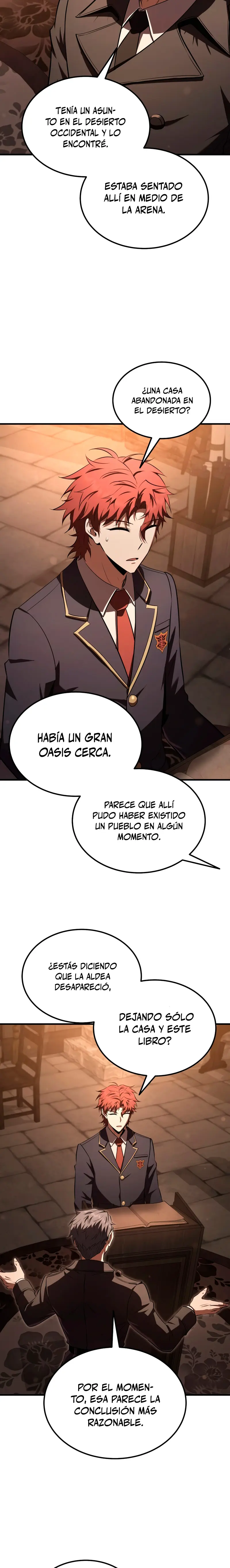 El villano de mirada cortante de la Academia Demoniaca Capitulo 33 página 23