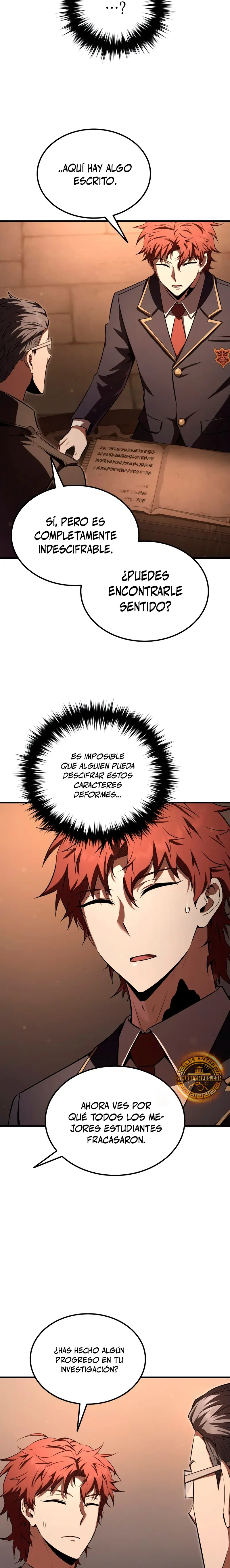 El villano de mirada cortante de la Academia Demoniaca Capitulo 33 página 25