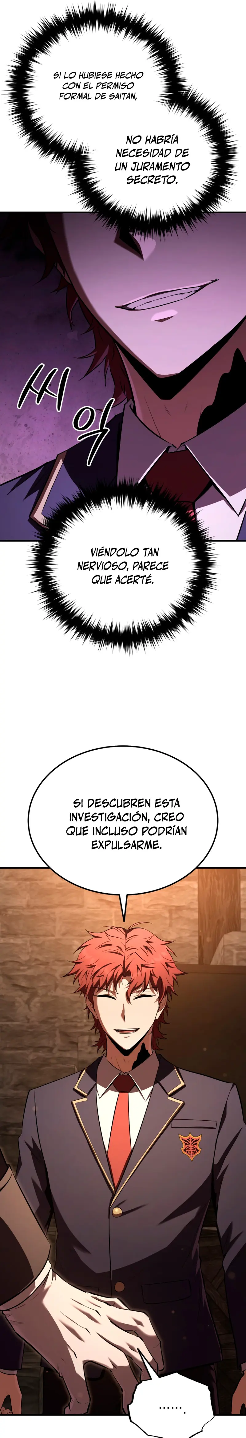 El villano de mirada cortante de la Academia Demoniaca Capitulo 34 página 15