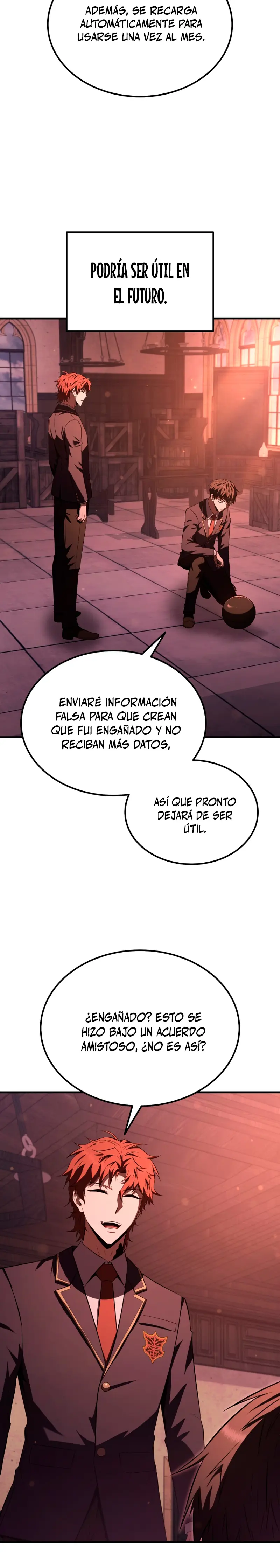 El villano de mirada cortante de la Academia Demoniaca Capitulo 34 página 25