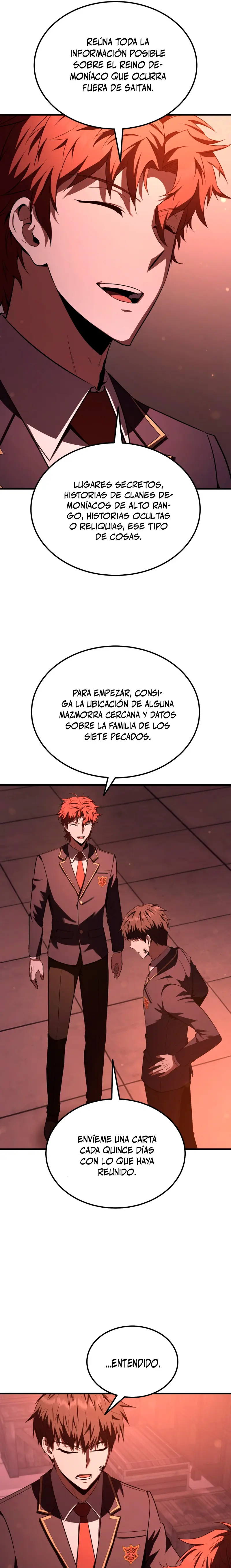 El villano de mirada cortante de la Academia Demoniaca Capitulo 34 página 27