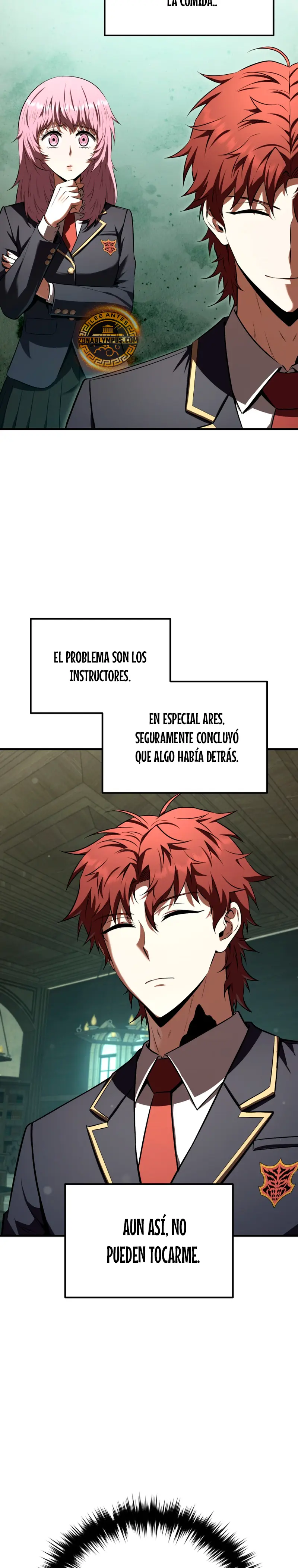 El villano de mirada cortante de la Academia Demoniaca Capitulo 34 página 33