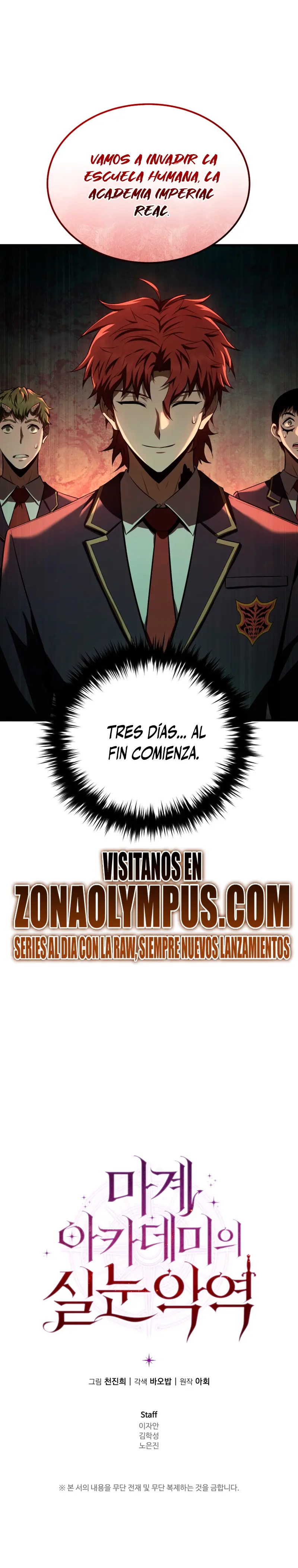 El villano de mirada cortante de la Academia Demoniaca Capitulo 34 página 36