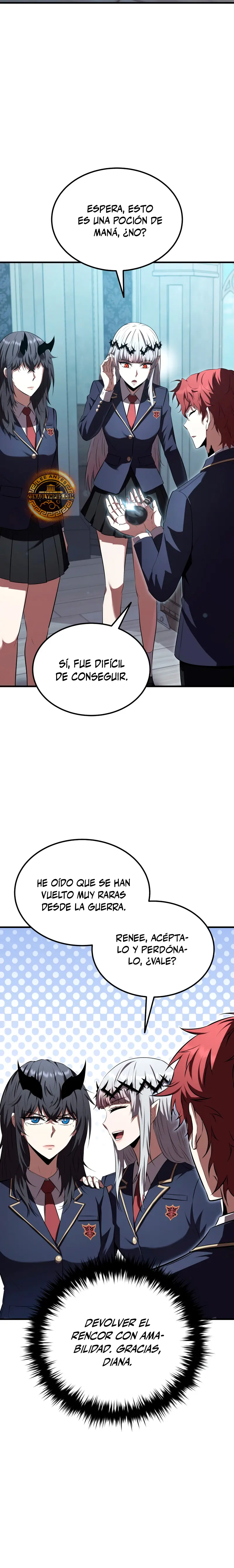 El villano de mirada cortante de la Academia Demoniaca Capitulo 35 página 15