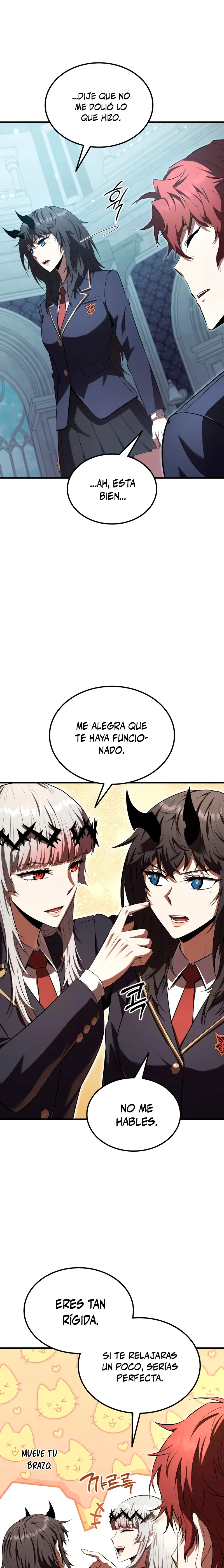 El villano de mirada cortante de la Academia Demoniaca Capitulo 35 página 19