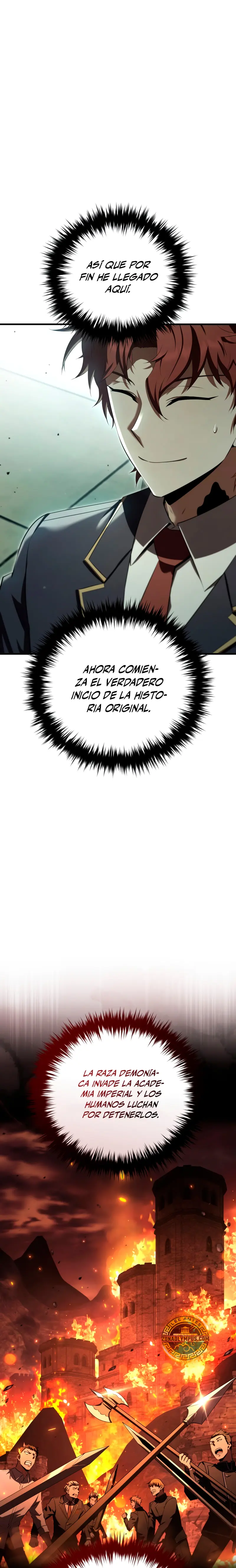 El villano de mirada cortante de la Academia Demoniaca Capitulo 35 página 3