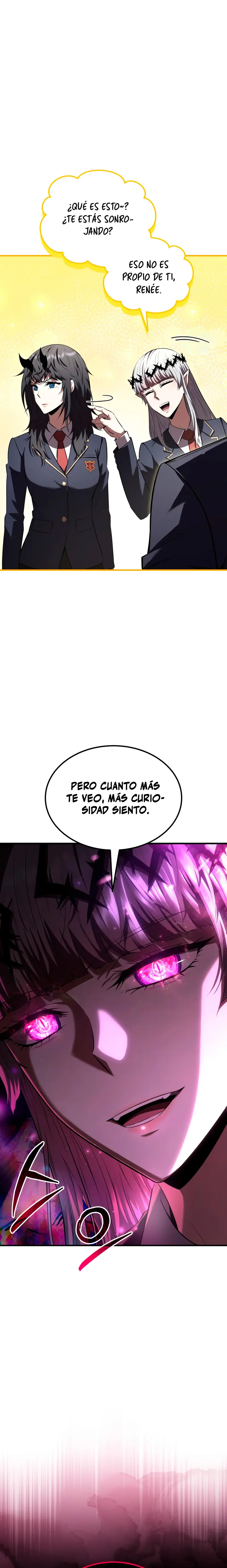 El villano de mirada cortante de la Academia Demoniaca Capitulo 35 página 32
