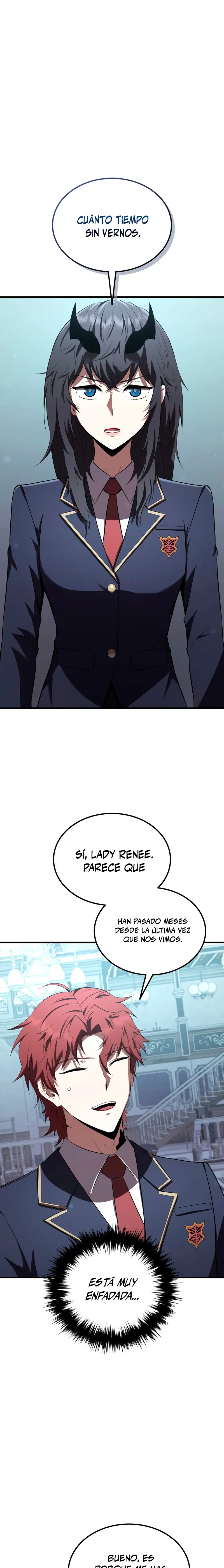 El villano de mirada cortante de la Academia Demoniaca Capitulo 35 página 9