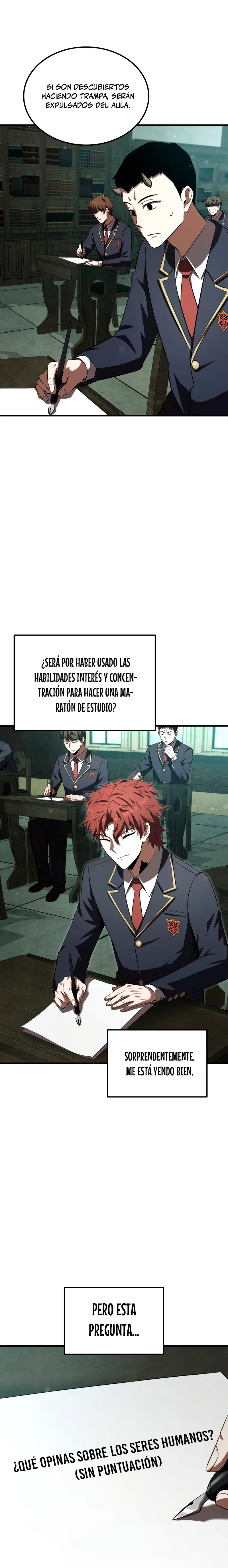 El villano de mirada cortante de la Academia Demoniaca Capitulo 36 página 16