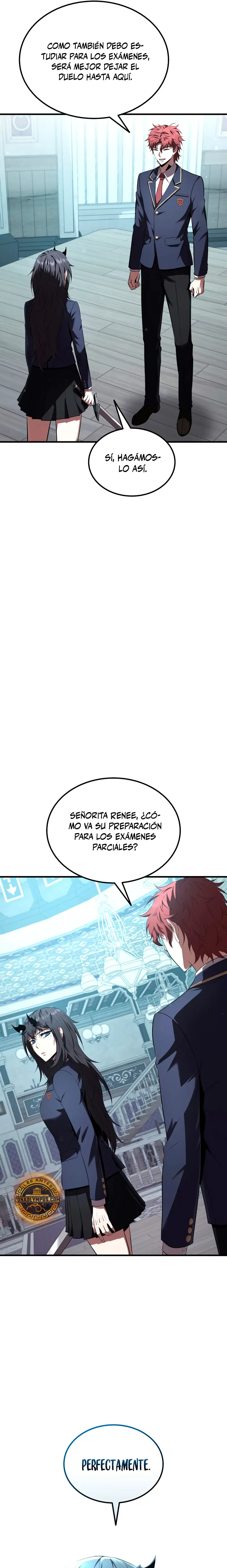 El villano de mirada cortante de la Academia Demoniaca Capitulo 36 página 7