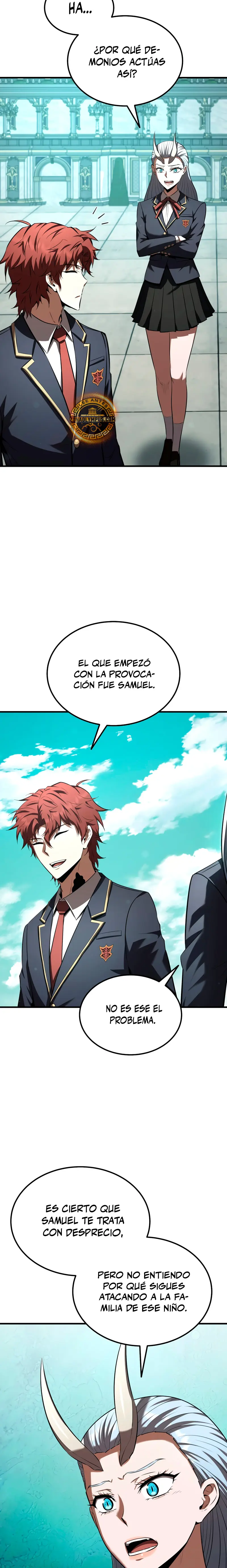 El villano de mirada cortante de la Academia Demoniaca Capitulo 37 página 29