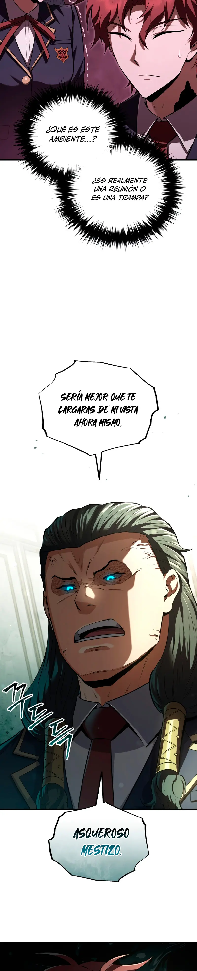 El villano de mirada cortante de la Academia Demoniaca Capitulo 38 página 30