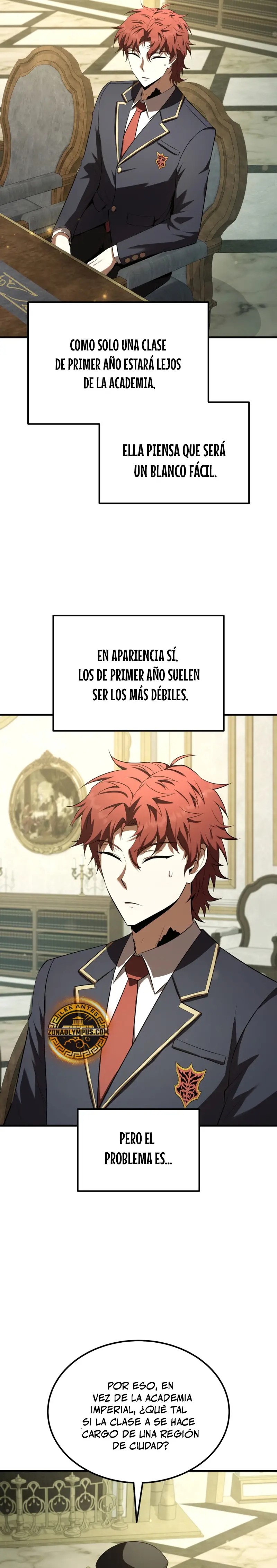 El villano de mirada cortante de la Academia Demoniaca Capitulo 39 página 21