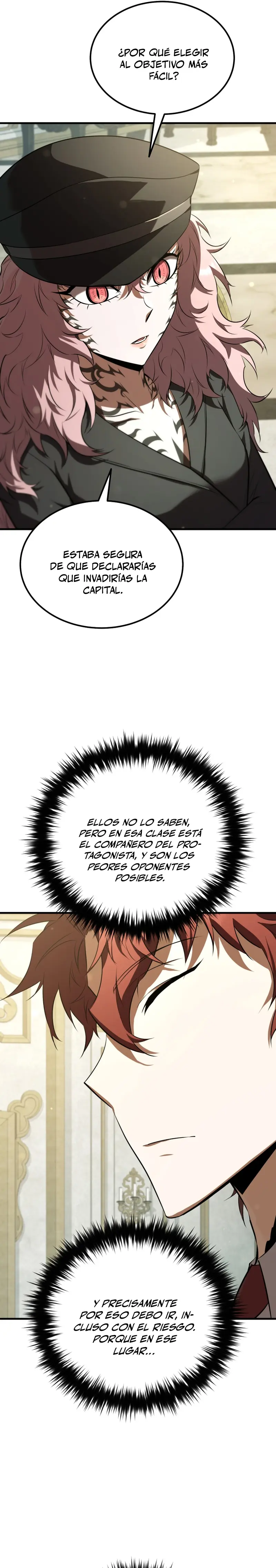 El villano de mirada cortante de la Academia Demoniaca Capitulo 39 página 27