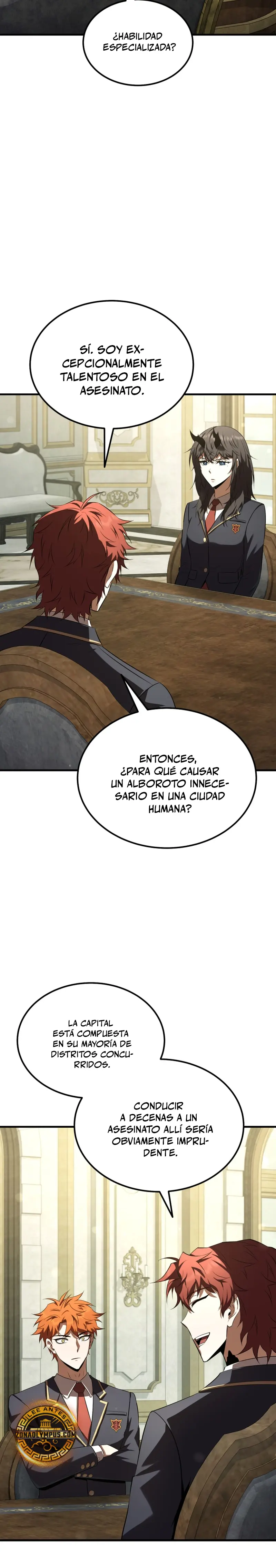 El villano de mirada cortante de la Academia Demoniaca Capitulo 39 página 29