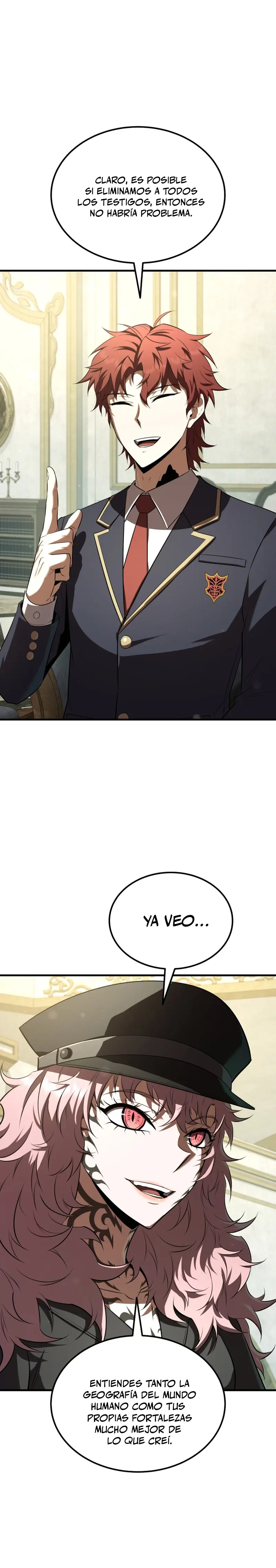 El villano de mirada cortante de la Academia Demoniaca Capitulo 39 página 30