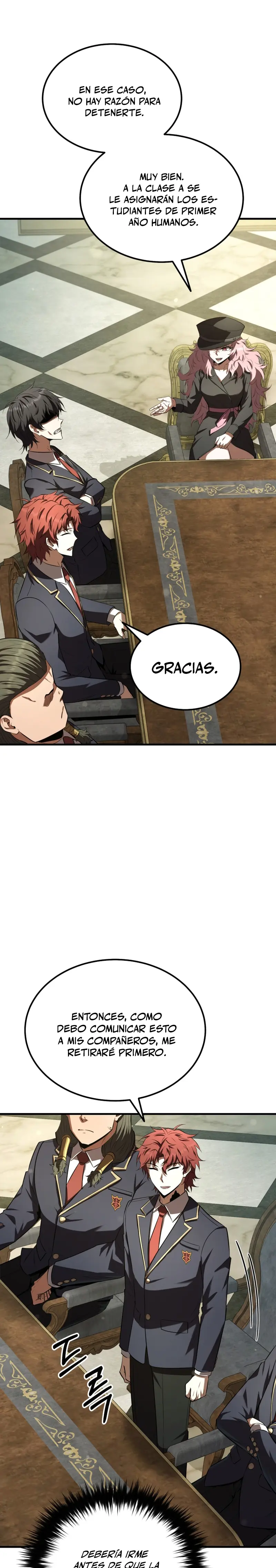 El villano de mirada cortante de la Academia Demoniaca Capitulo 39 página 31