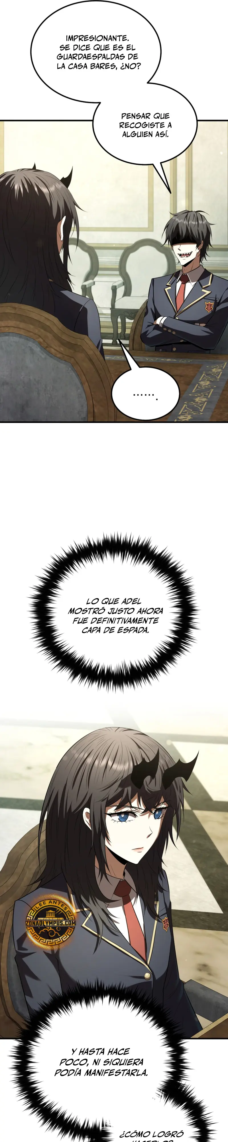 El villano de mirada cortante de la Academia Demoniaca Capitulo 39 página 33