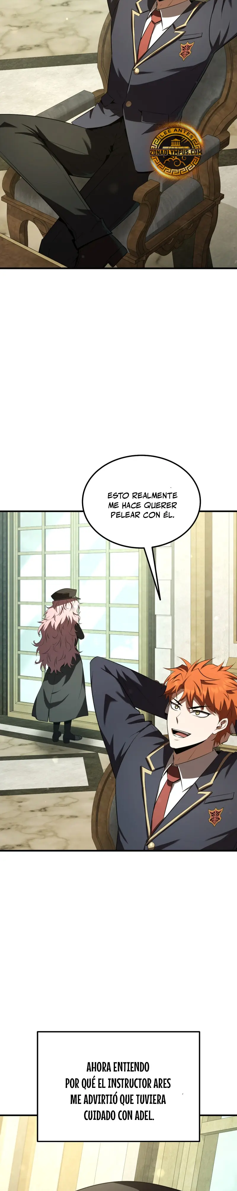 El villano de mirada cortante de la Academia Demoniaca Capitulo 39 página 35