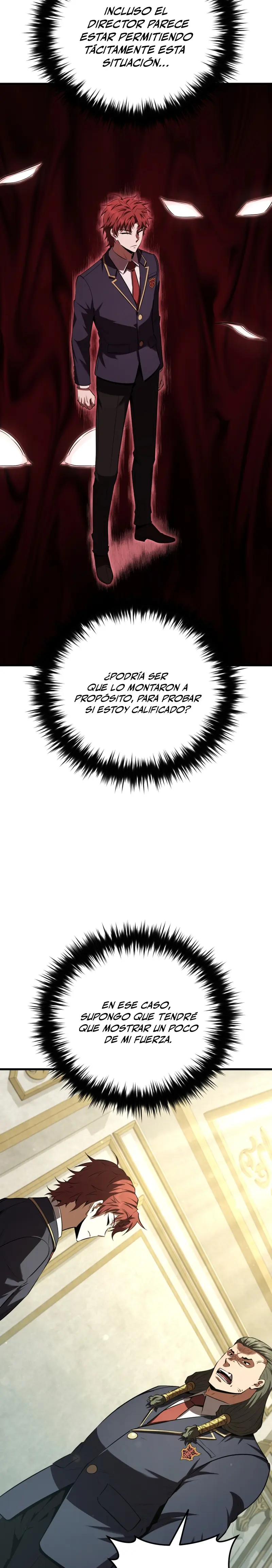 El villano de mirada cortante de la Academia Demoniaca Capitulo 39 página 4