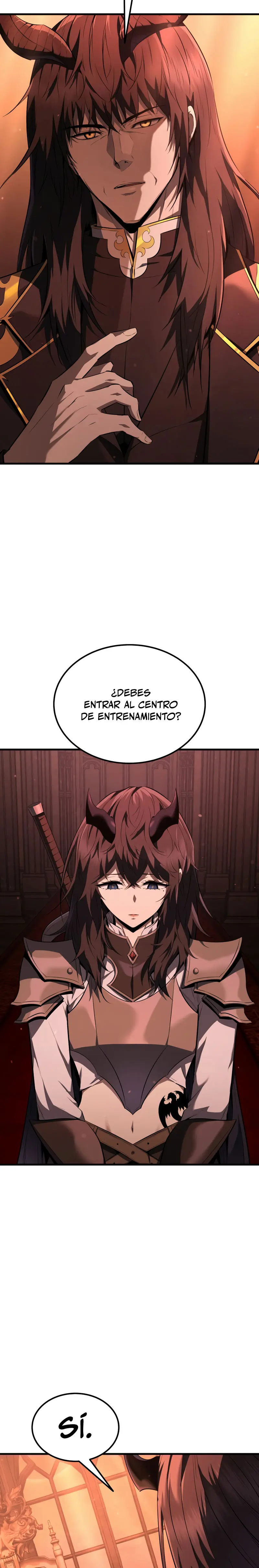 El villano de mirada cortante de la Academia Demoniaca Capitulo 4 página 33