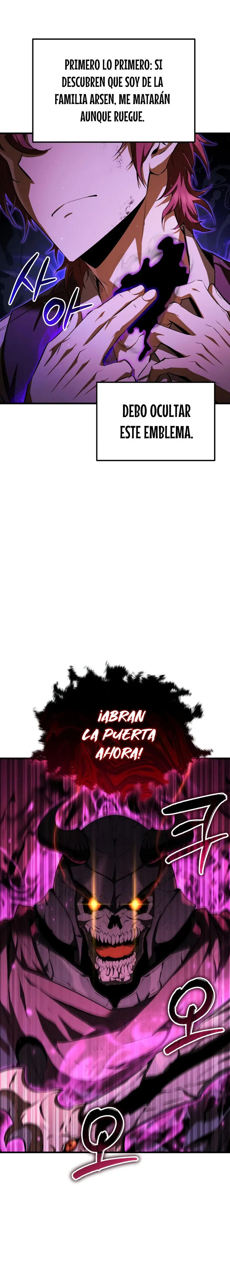 El villano de mirada cortante de la Academia Demoniaca Capitulo 4 página 6