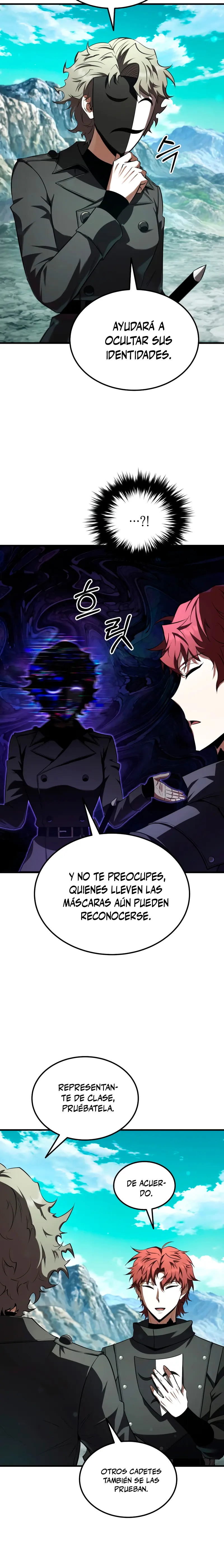 El villano de mirada cortante de la Academia Demoniaca Capitulo 40 página 21