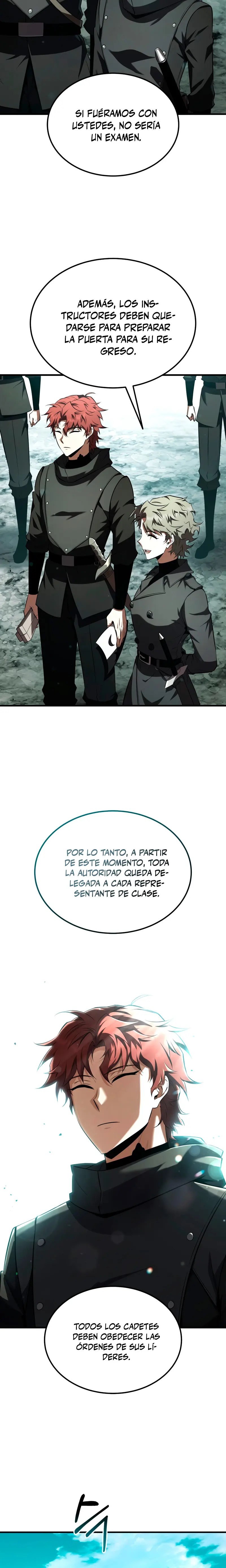 El villano de mirada cortante de la Academia Demoniaca Capitulo 40 página 26