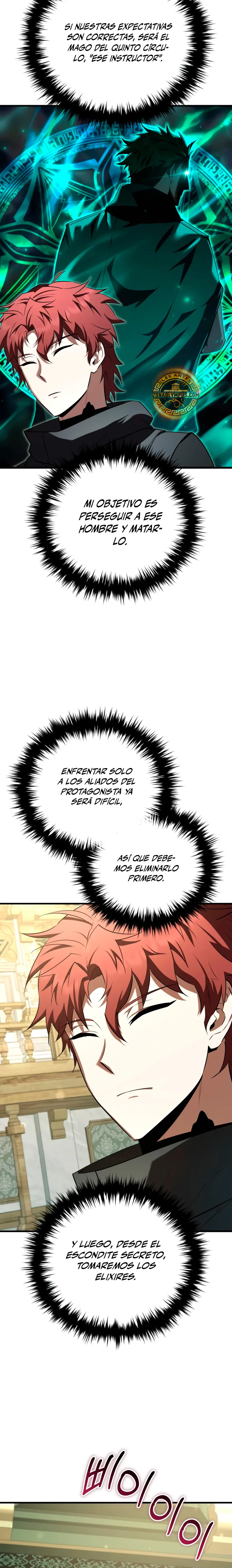 El villano de mirada cortante de la Academia Demoniaca Capitulo 40 página 4