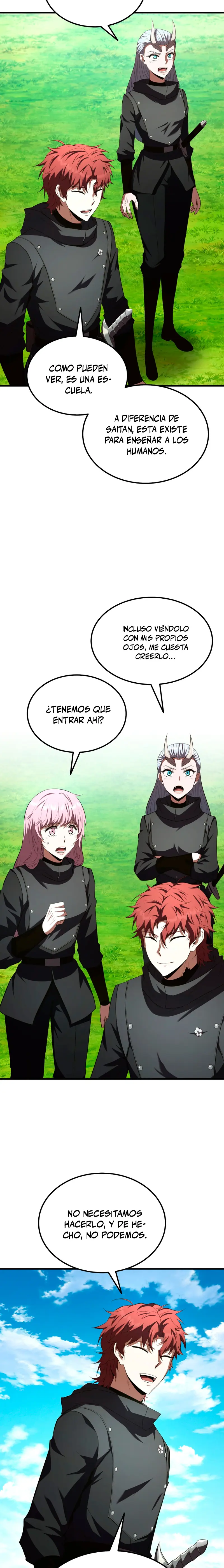 El villano de mirada cortante de la Academia Demoniaca Capitulo 41 página 9